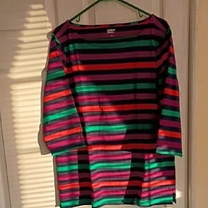 Lands' End Colorful Striped Tunic